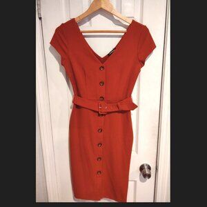 Orange Express Dress size S